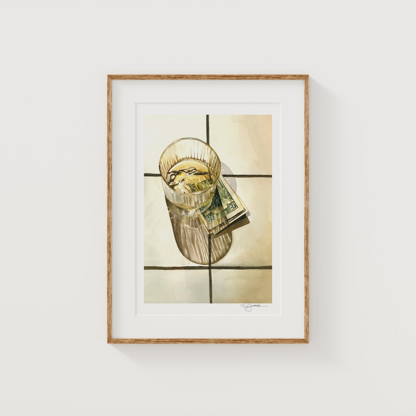 '$2 and a Drink' Print