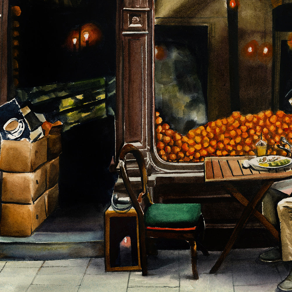 'The Usual Spot' Print