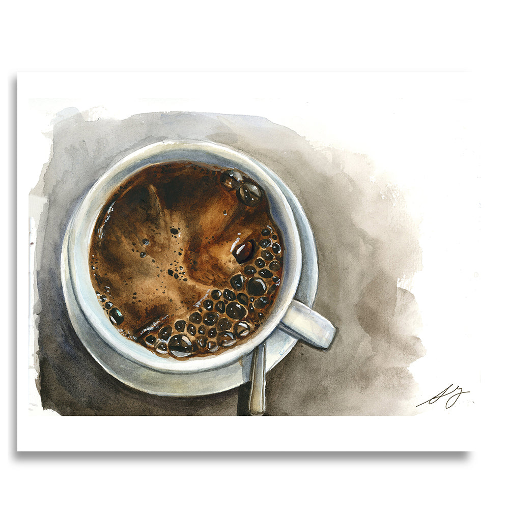 'Coffee' Print