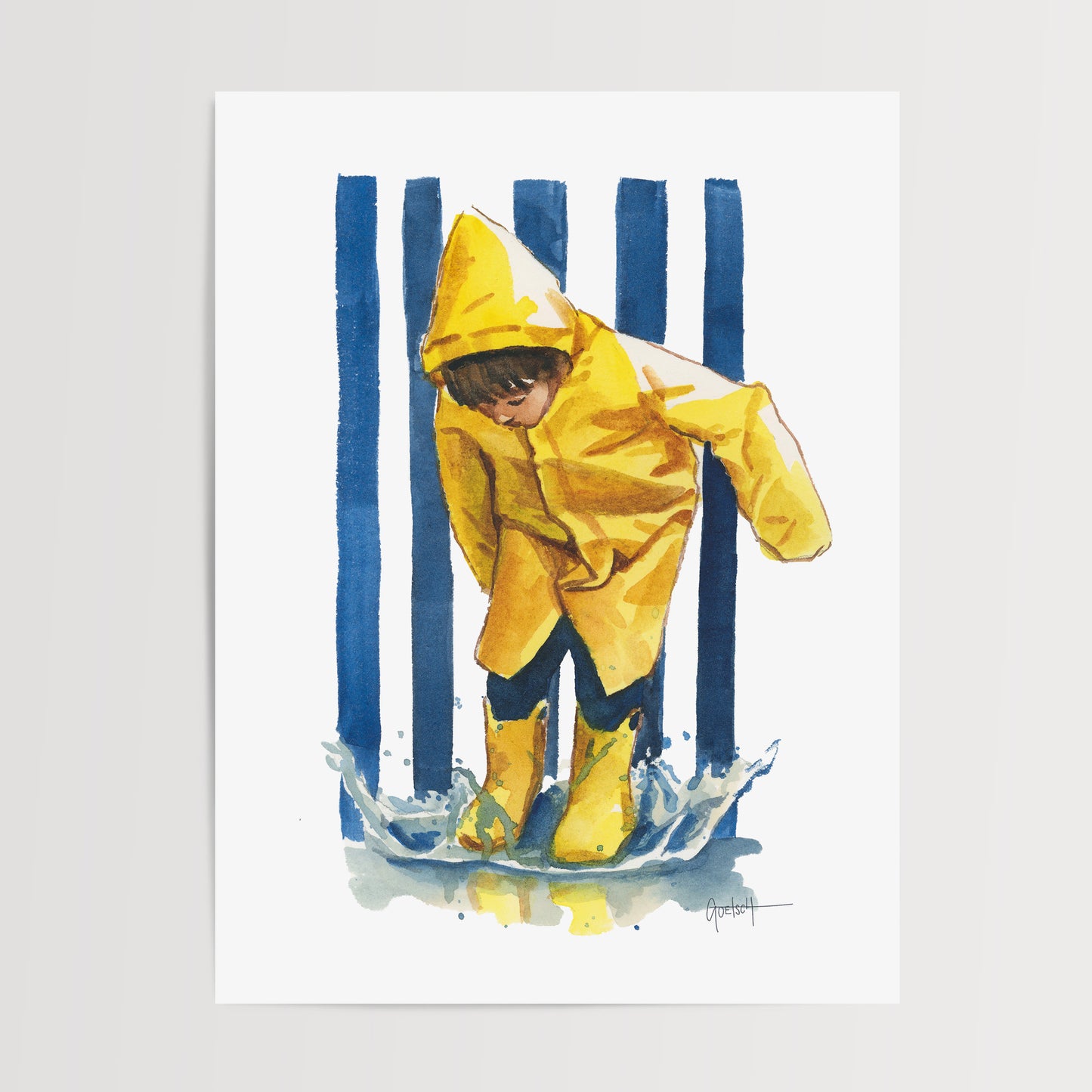 'Sunshine in the Rain' Print