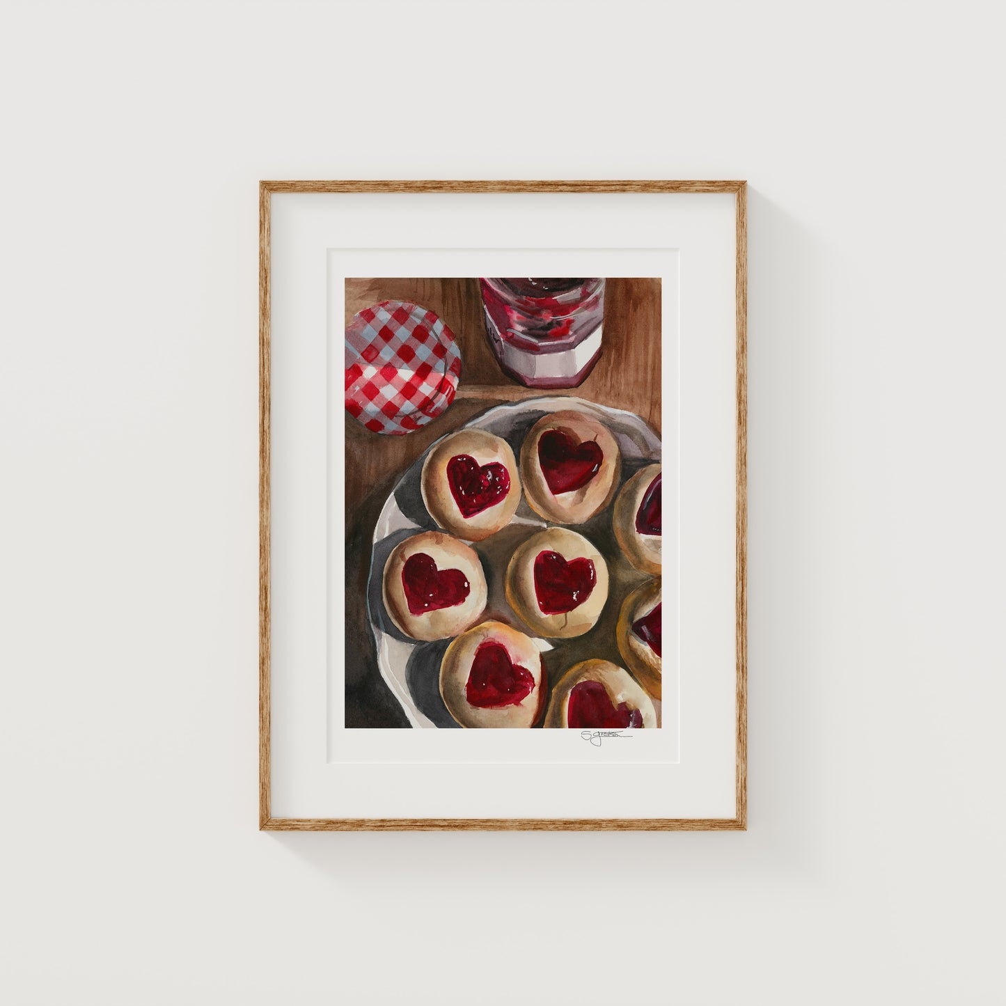 'Thumbprint Cookies' Print