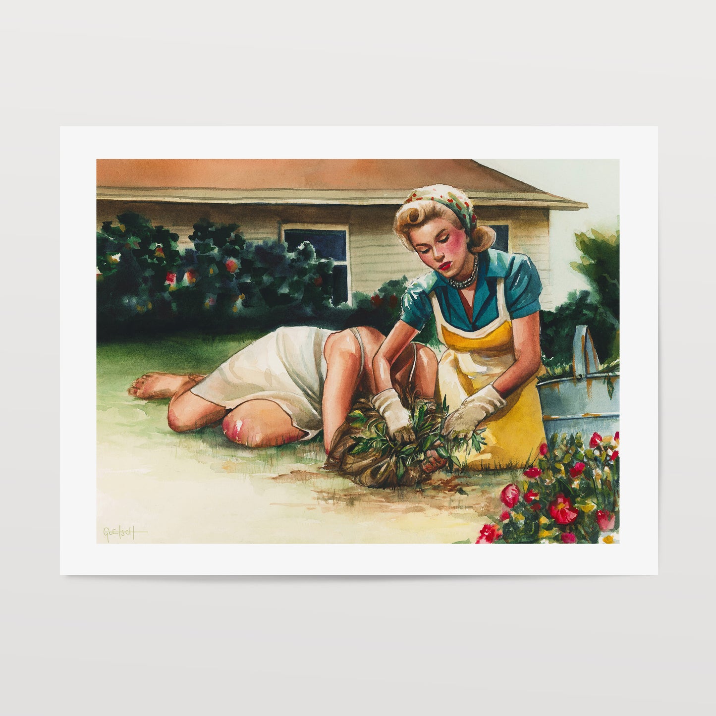 'Neglect Grows' Print