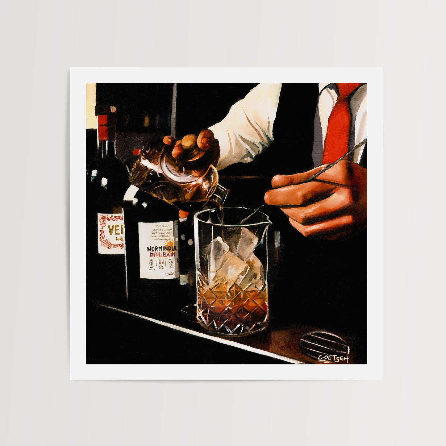 'Mixing it Up' Print