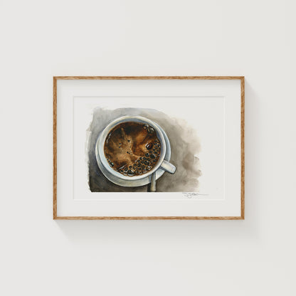 'Coffee' Print