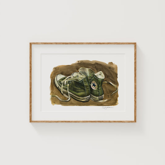 'Worn In' Print