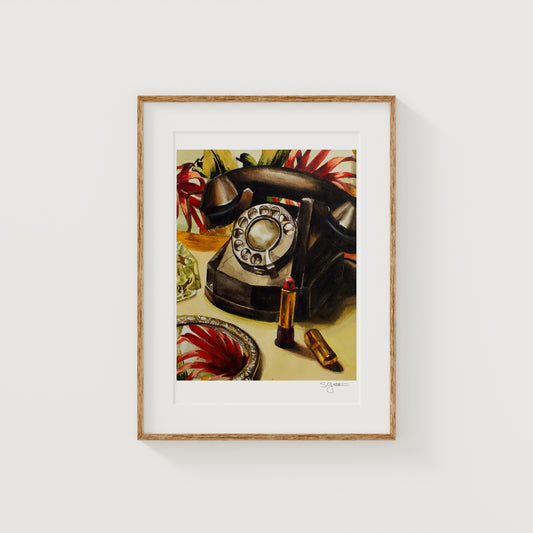 'On the Nightstand' Print